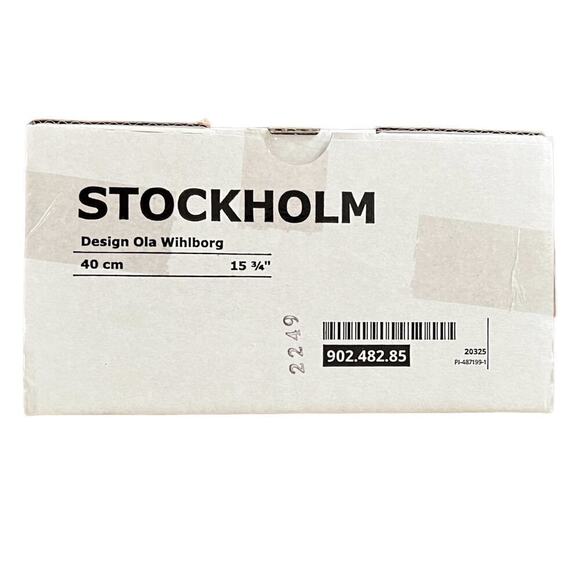 IKEA STOCKHOLM Candlestick, Stainless Steel, 15 ¾ " 2 Pack - Picture 5 of 5